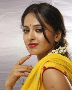 Anushka Shetty Sexy Avatar In Yellow Saree In Movie Vedam