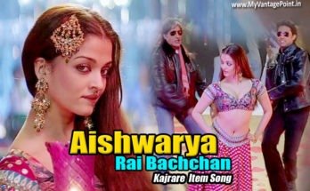 Aishwarya Rai navel in kajra re