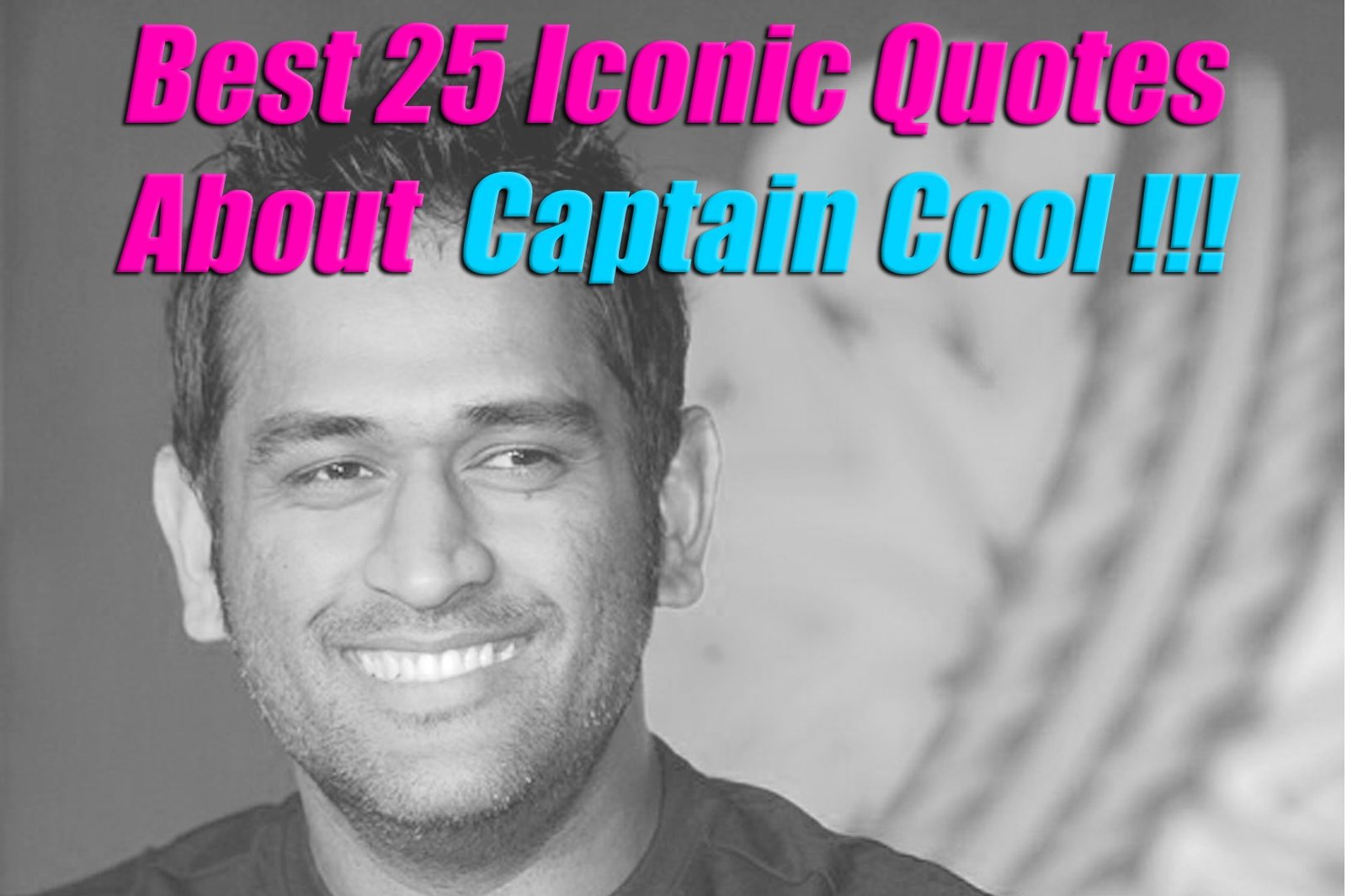 best quotes on Dhoni