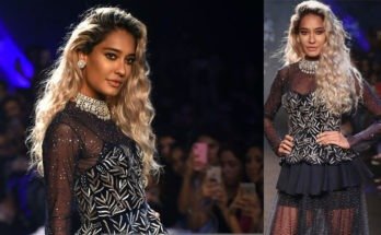 Lisa Haydon, Lakmé Fashion Week 2018, Lisa haydon Fashion Show for Mishru