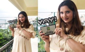 Mom to be Sania Mirza awarded the ‘Heroes Behind The Heroes’ award by Sony YAY!