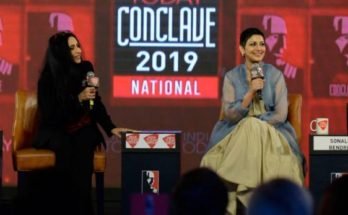 Sonali Bendre at India Today Conclave 2019