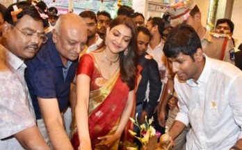 Kajal Aggarwal at Maangalya Shopping Mall