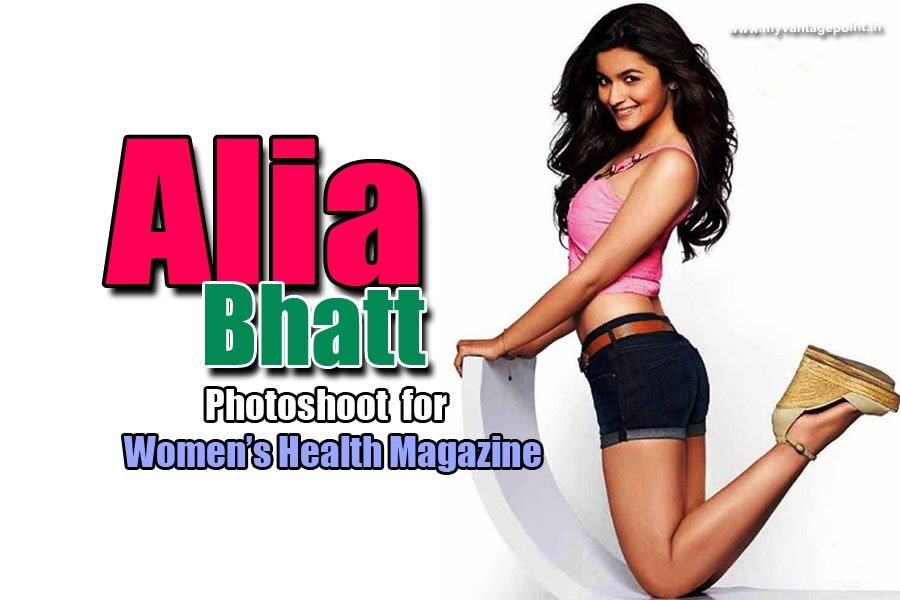 Alia Bhatt On Womens Health Magazine Cover 8762