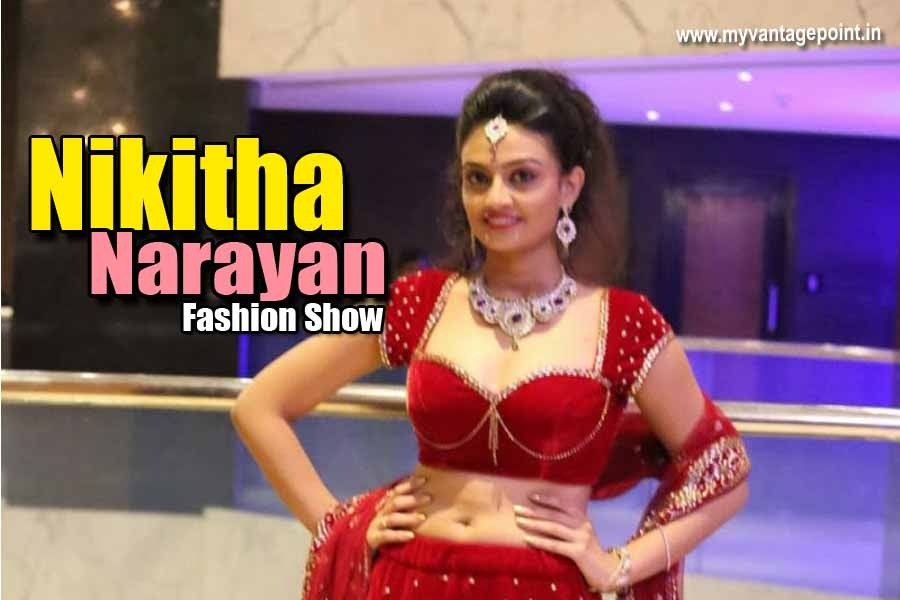 Nikitha Narayan hot photos, Nikitha Narayan sexy pics in red dress