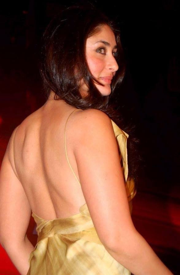 Kareena Kapoor Backless VP, Kareena Kapoor Khan sexy back photos, Kareena Kapoor Khan backless photos, Kareena Kapoor Khan hot back in gown