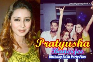 Pratyusha Banerjee hot pics, Pratyusha Banerjee birthday party pics, Pratyusha Banerjee in green dress, Pratyusha Banerjee hot photos
