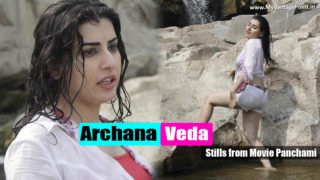 Archana Veda Hot Sexy Wet Stills from Movie Panchami