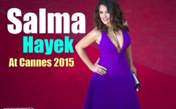 Salma Hayek hot red carpet walk at cannes 2015
