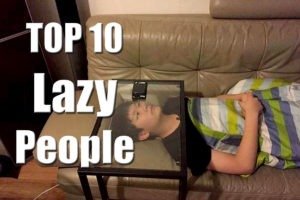 world most laziest people