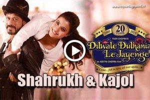 Kajol & Shahrukh khan tribute video for DDLJ