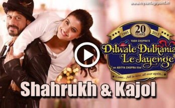 Kajol & Shahrukh khan tribute video for DDLJ