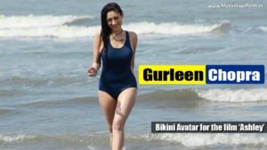 Gurleen Chopra sexy legs, Gurleen Chopra hot thighs, Gurleen Chopra in movie Ashley