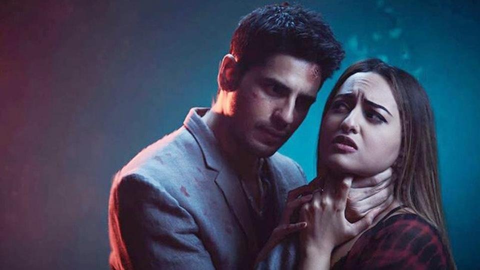 Sonakshi Sinha & Siddharth Malhotra in Ittefaq movie