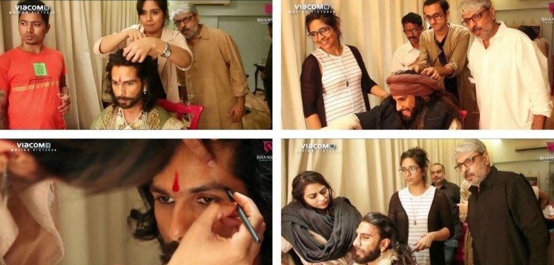 Makeup artist of Padmavat