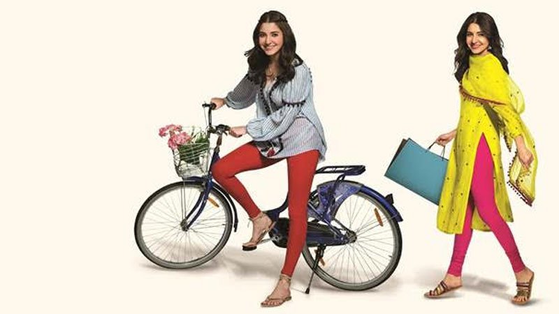 Superstar Anushka Sharma, the new face of Softline Leggings