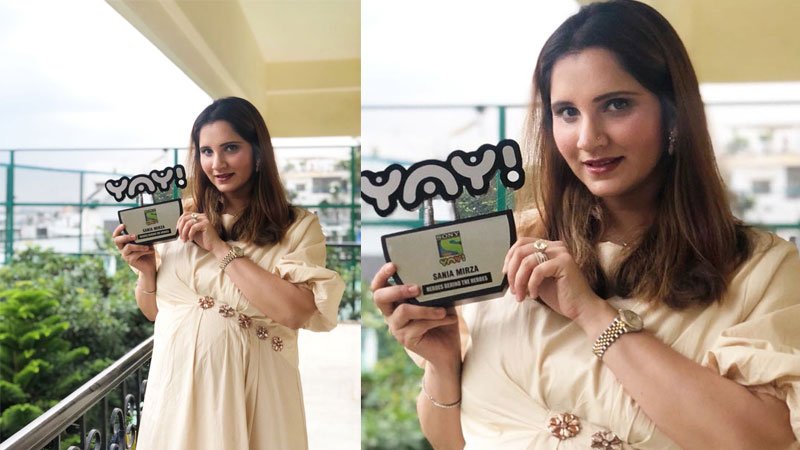 Mom to be Sania Mirza awarded the ‘Heroes Behind The Heroes’ award by Sony YAY!