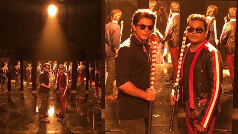 AR Rahman Directs Shah Rukh Khan for the HWC Song Directs the Hockey World Cup Official Video; his first since Vande Mataram in 1997