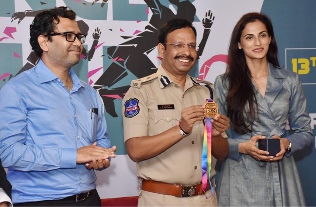 Grace CANCER RUN 2019 Model Shilpa Reddy