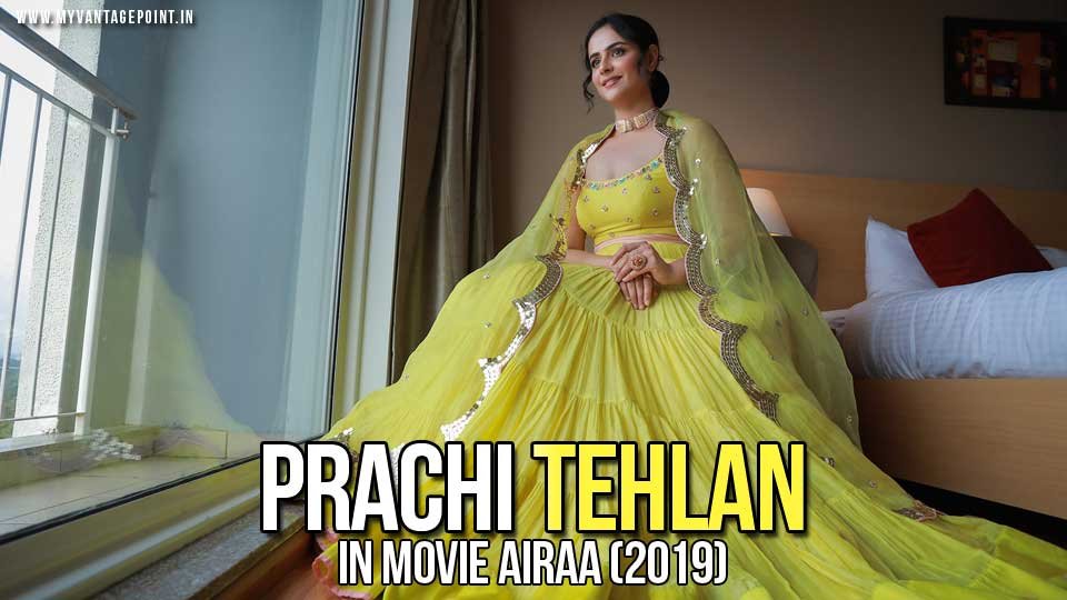 Prachi Tehlan dons yellow as she begins with Mamangam promotions