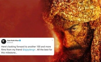 SRK gracefully lauds Ajay's 100 films
