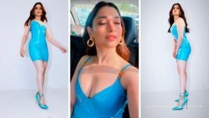 style-goddess-tamannaah-is-a-vision-in-a-blue-leather-bodycon-dress