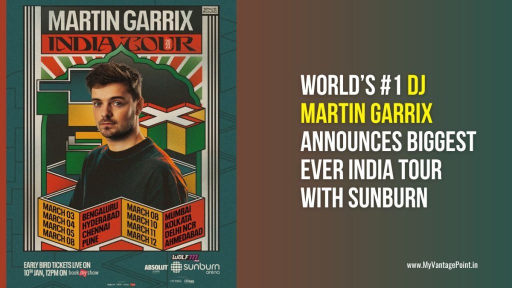 Martin Garrix India Tour 2023 with Sunburn Festival