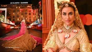 ruchi-gujjar-wears-narendra-modi-necklace-at-cannes-2025