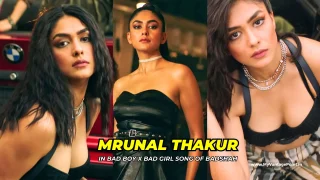 Mrunal Thakur in Bad Boy Bad Girl Song: A Bold Transformation That Steals the Show