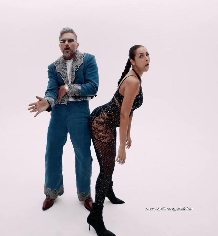 yo-yo-honey-singh-and-malaika-arora-in-chillgum-song