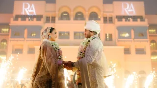 Percept Weddings Orchestrates an Exquisite Destination Wedding of Raina Singh and Ankush Sehgal on the shores of the Arabian Gulf in Doha